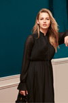 Кампания Orsay FW 19/20 (наряды и образы: чёрное вечернее платье)